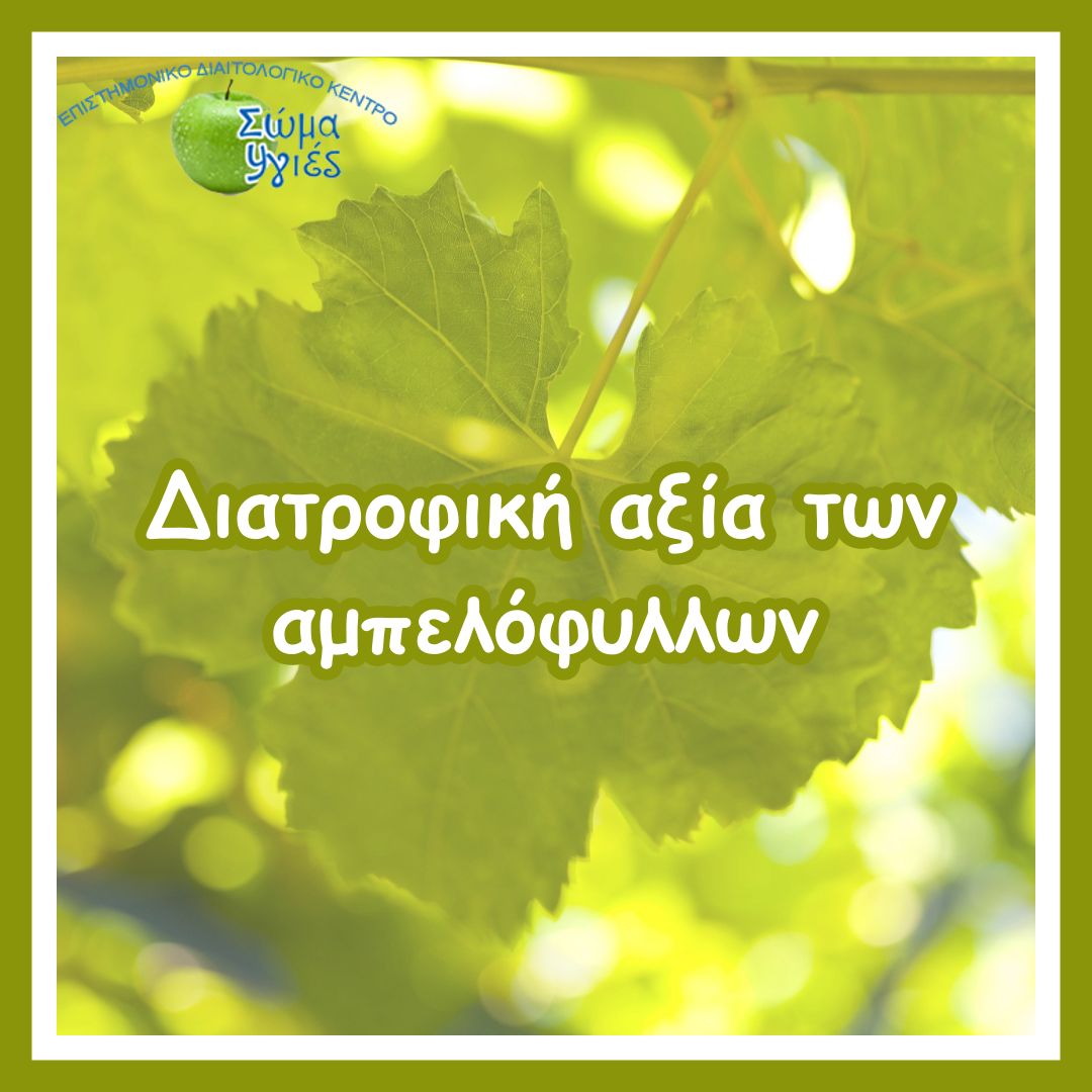 Διατροφική αξία των αμπελόφυλλων