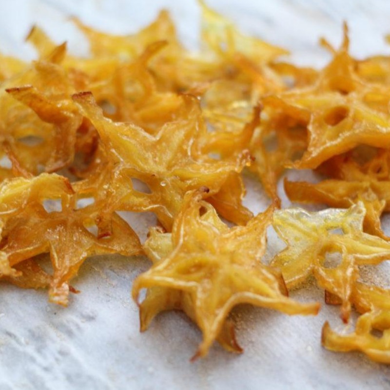 Τσιπς από star fruit