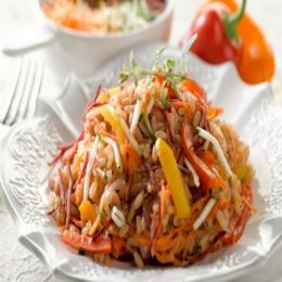 φωτο λαχανόρυζο με πιπεριές