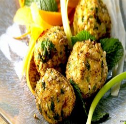 φωτο κεφτεδακια λαχανικων