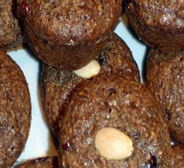 φώτο muffins με λιναρόσπορο