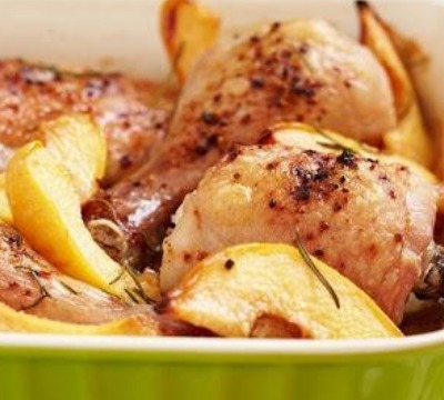 φωτο κοτοπουλο με κυδωνια